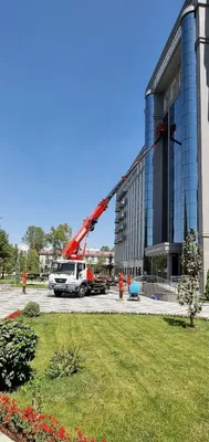 Услуги автовышки и крана. Аренда