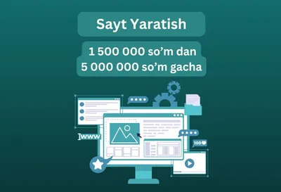 Veb-sayt yaratish xizmati, veb-saytlar yaratish 1