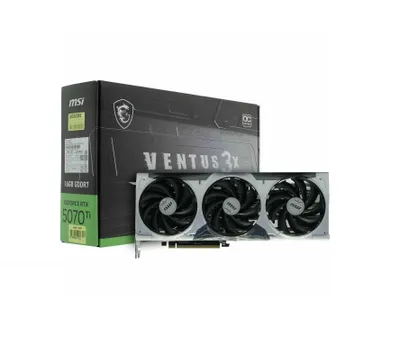 | MSI GeForce RTX 5070 Ti VENTUS 3X OC 16GB GDDR7 videokartasi 1
