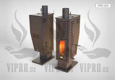 Пеллетная печь для обогрева «PRO-825», отопительный котёл 1
