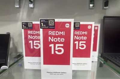 Redmi Note 15 6/128 ГБ, чёрный 1