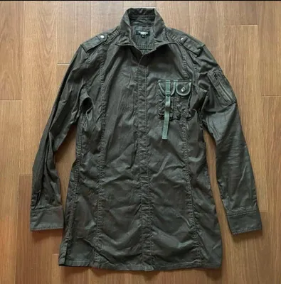 Архивная рубашка Tornado Mart Japan Military армейская винтаж y2k 1