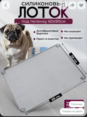 Лоток для собак 60*90 1