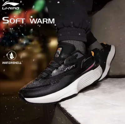 Lining Soft Warm krossovkalari, kedalari, oyoq kiyimlari 1