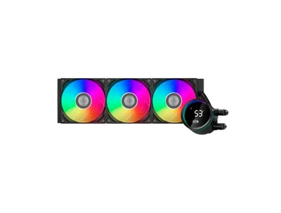 LGA 1700 protsessori uchun Pccooler D360 RGB 360mm suyuqlik bilan sovutish tizimi 1