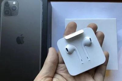 Earpods lightning от 11 pro max (Оригинал из коробки)