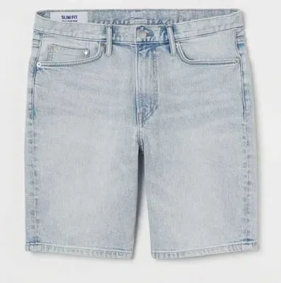 Джинсовые шорты H&M (Slim Fit) 1