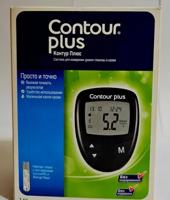 Глюкометр Контур Плюс (Contour Plus) 1