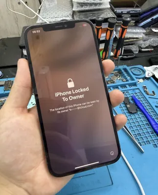 12 Pro Max заблокирован iCloud 1