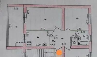 Продажа квартиры 3/4/4, Яшнабадский район (Авиасозлар 1), ориентир Олмос метро 1