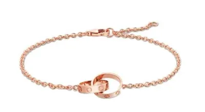 NEW Браслет Cartier love rosegold на цепи