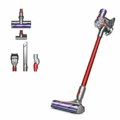 Dyson V8 Extra (SV25) UK changyutgichi, silver/red 1
