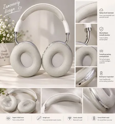 Продаются наушники, подключаются через Bluetooth 1