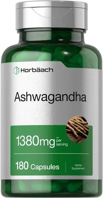 Ashvaganda 1380 mg — Amerikadan 180 kapsula 1
