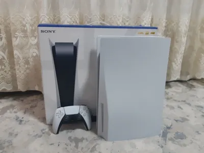PlayStation 5 с дисководом и без, 825 ГБ, 1 оригинальный джойстик 1