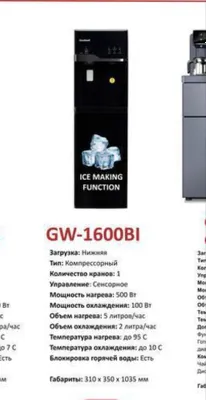 Продам кулер Goodwell GW 1600Bl б/у 1