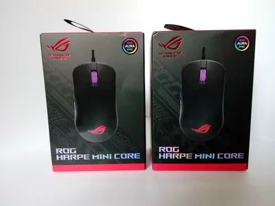 ASUS ROG Harpe Mini Core Wired Gaming sichqonchasi 1
