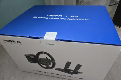 Moza R3 Bundle (poyga rulı, baza, pedallar) 1