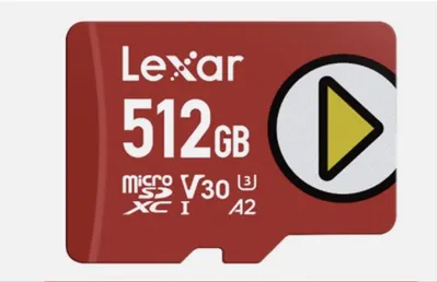 512 Gb Lexar Play Pro Micro SD xotira kartasi 1
