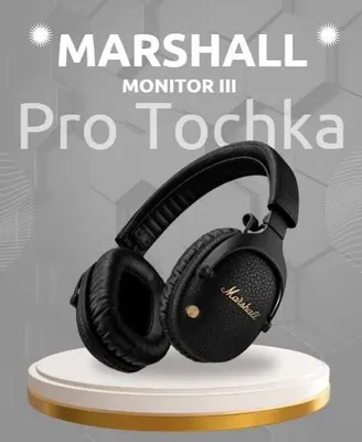 Marshall Monitor III simsiz quloqchinlari 1