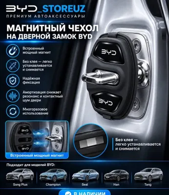 BYD eshik qulfi uchun magnitli silikon qoplama 1