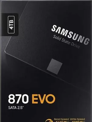 (Yangi original) Samsung 870 EVO 4 TB SATA 2.5 SSD