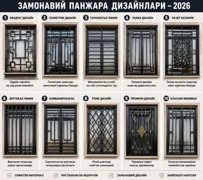 Решётка, перила, навес 1