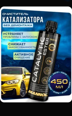 Очиститель катализатора Catalytic Ester 450мл MANNOL 1