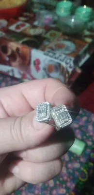 Серебряные серьги, цена 200 тысяч сум, 985 проба 1