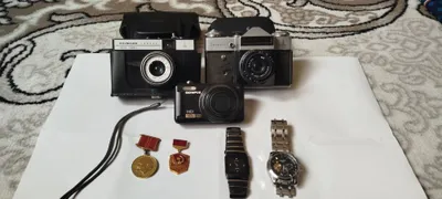 Smena, Zenit va Olympus plyonkali fotoapparatlari