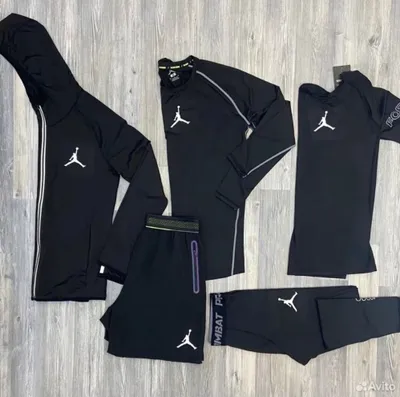 Рашгард мужской 5в1 Jordan