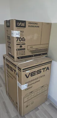 Artel dudburoni va Vesta oshxona plitasi