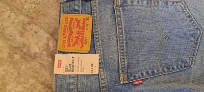 Erkaklar uchun Levis 527 jinsi shimlari, W32 L30 modeli 1