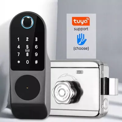 Smart замок, WiFi, отпечаткой пальца, парол, брелок, Smartlock 1