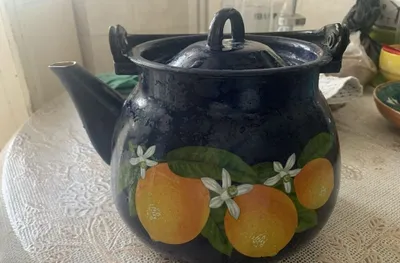 Чайник эмалированый