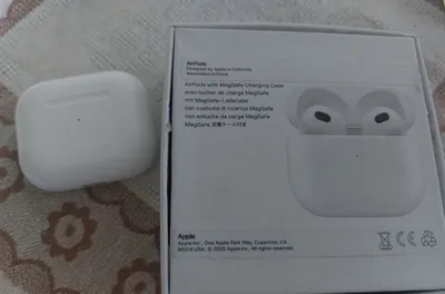 Наушники AirPods 3 Apple, произведены в Китае