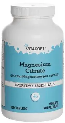 Magnesium citrate Magniy sitrat 500 mg, 120 tabletka, AQSh