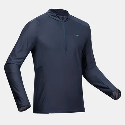Piyoda sayohatlar uchun sintetik uzun yengli futbolka MH550, M, L, XL o‘lchamlar 1