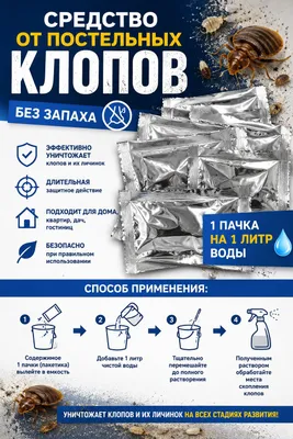 Эффективное средство от постельных клопов