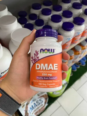 Now DMAE 250 mg, 100 kapsula 1