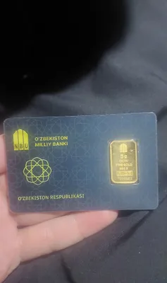 Золотой слиток 5 граммов