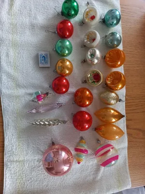 Елочные игрушки советские 1