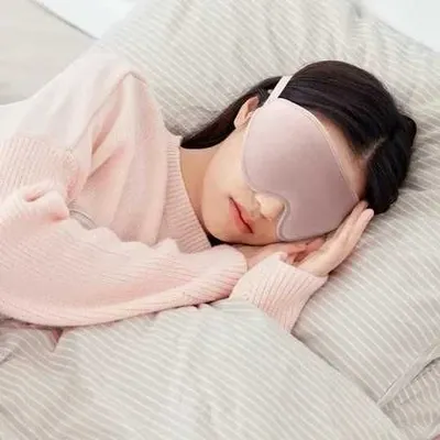 Uyqu niqobi Dreamlight Kid Air Layer Eye Mask (pushti)