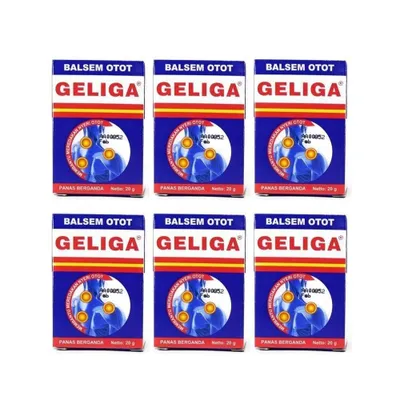 Geliga, бальзам от мышечной боли, 20 г 1