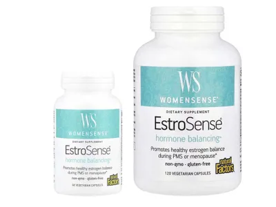 Natural Factors WomenSense EstroSense 60 va 120 ta vegetarian kapsula 1