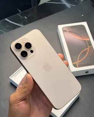 iPhone 16 Pro Max 256gb Desert Titanium 1