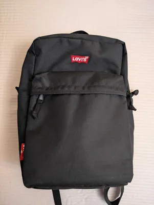 Рюкзак Levi's черный 1