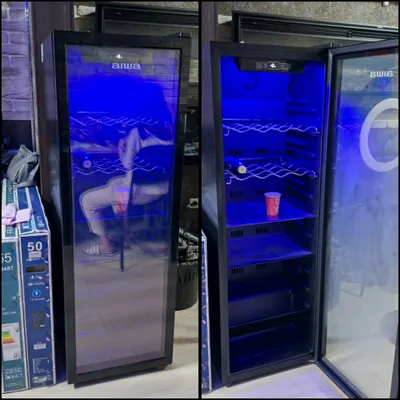 Aiwa 180 litrli minibar, vitrinali bar mini muzlatkichi 1