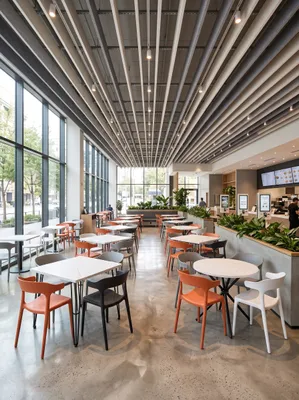 Стол и стулья для фудкорта BTT FastFood 5