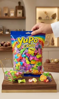 Xitoy (Vetnam) Yupo Candy — kofe va mevali konfetlar | 80 1